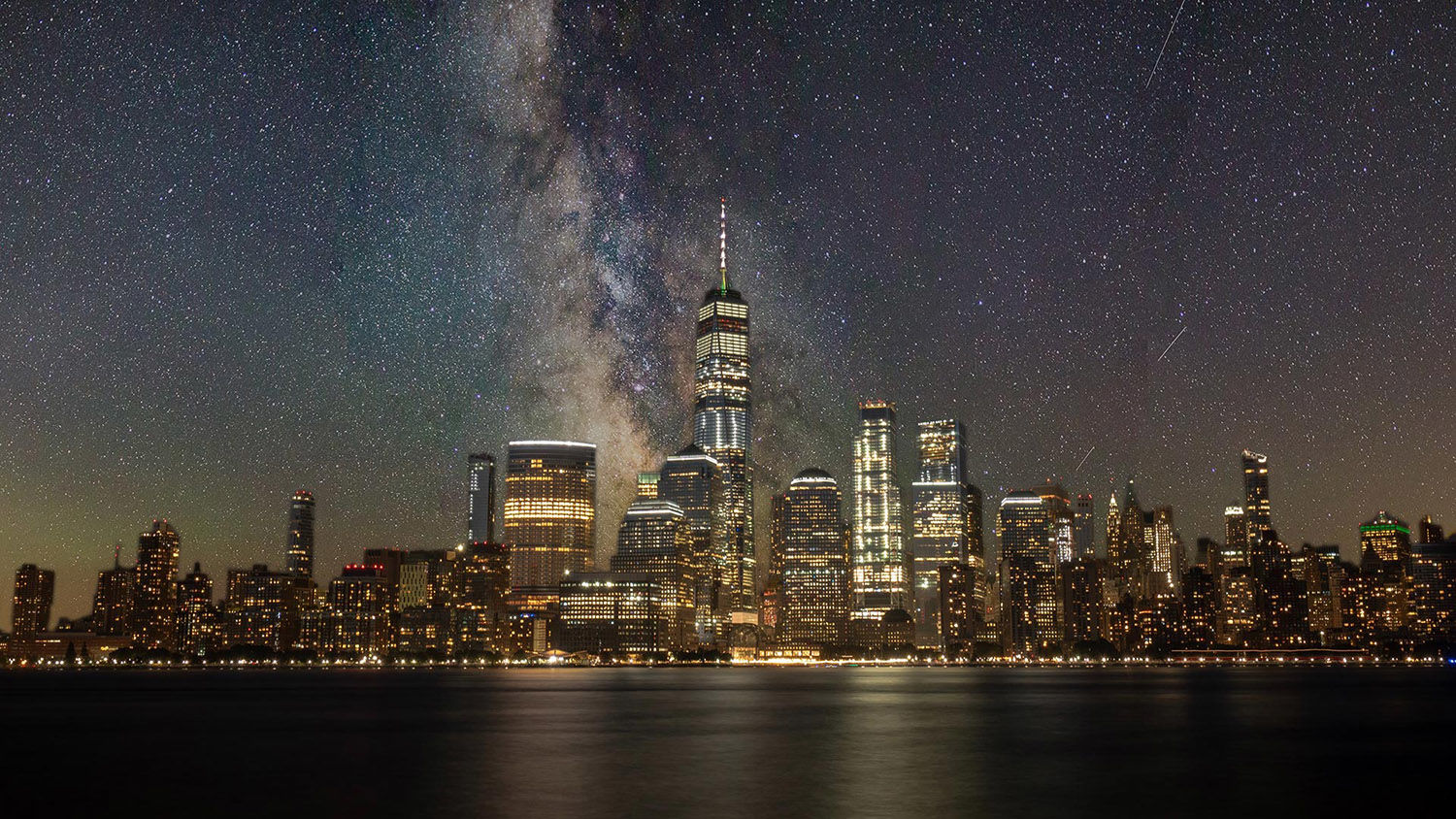 Stunning before and after images of the night sky reveals an unseen world with no pollution